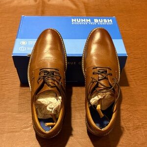 Nunn Bush Men's Tan Leather Oxfords